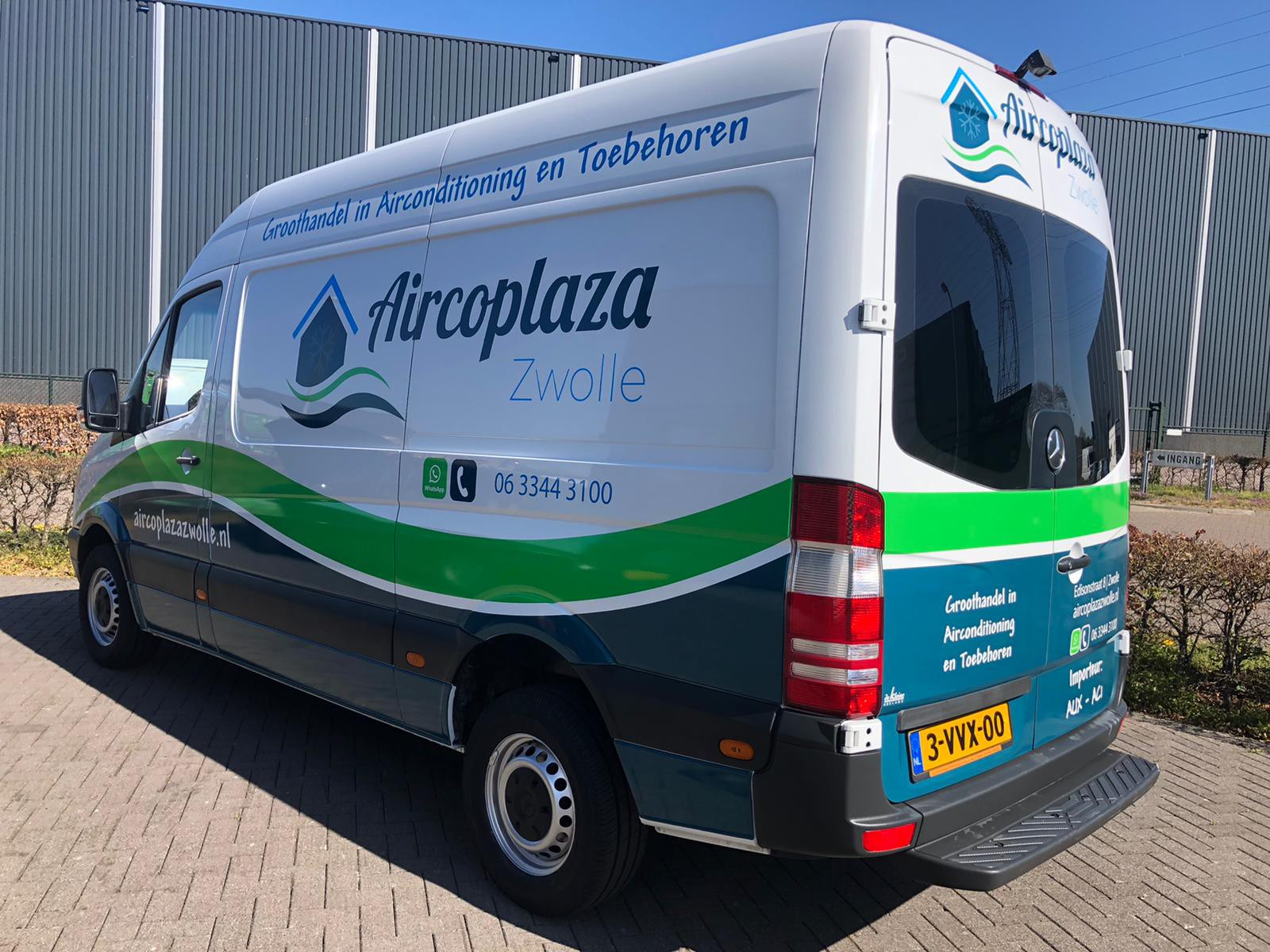 Afbeelding van de bedrijfsbus van Aircoplaza