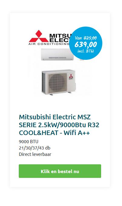 Mitsubishi Electric airco